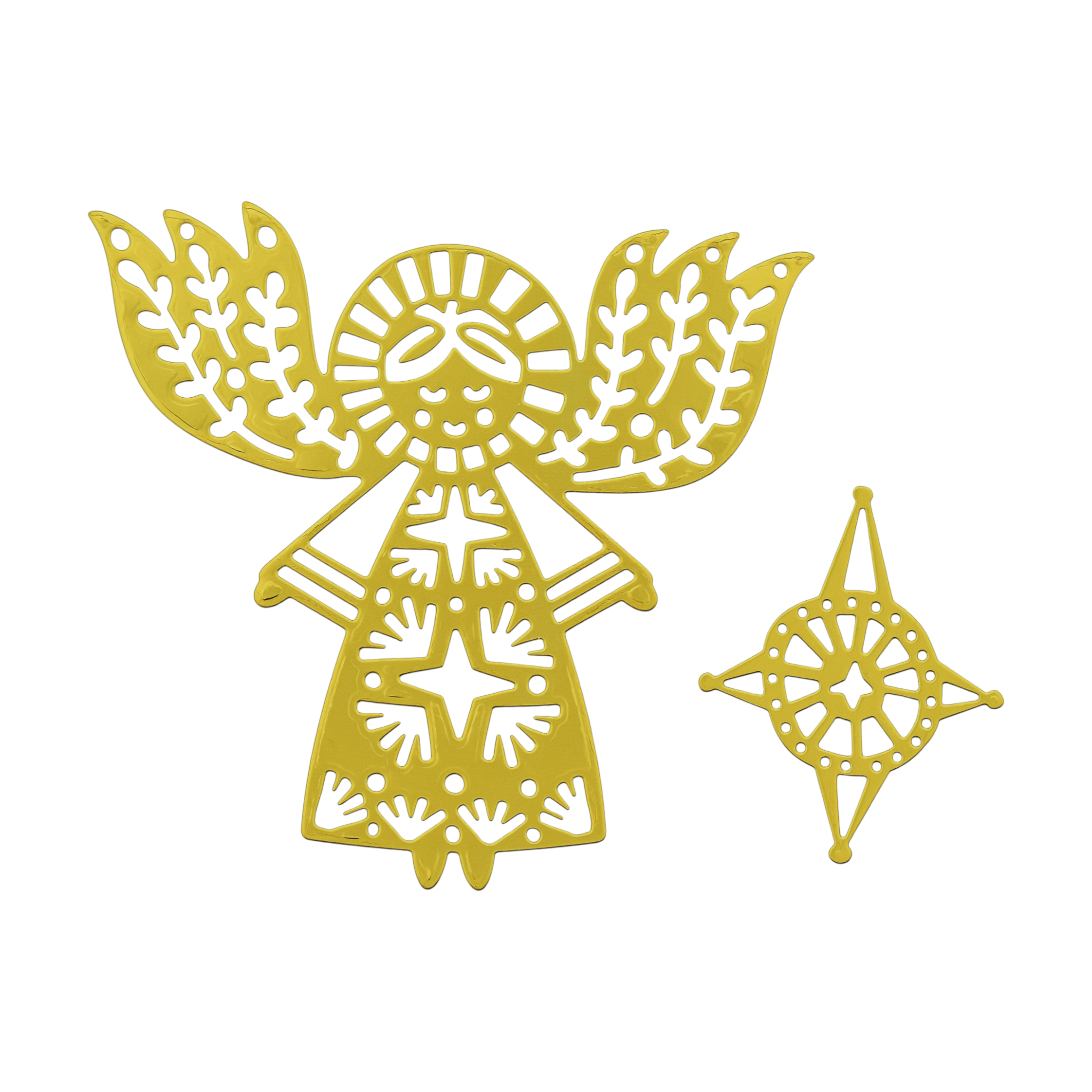 Angel & Star - Steel Cutting Die Set